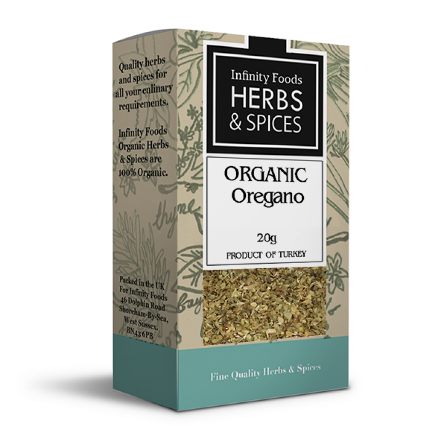 Infinity Organic Oregano 20G – Valley Organics Worker's Co-op